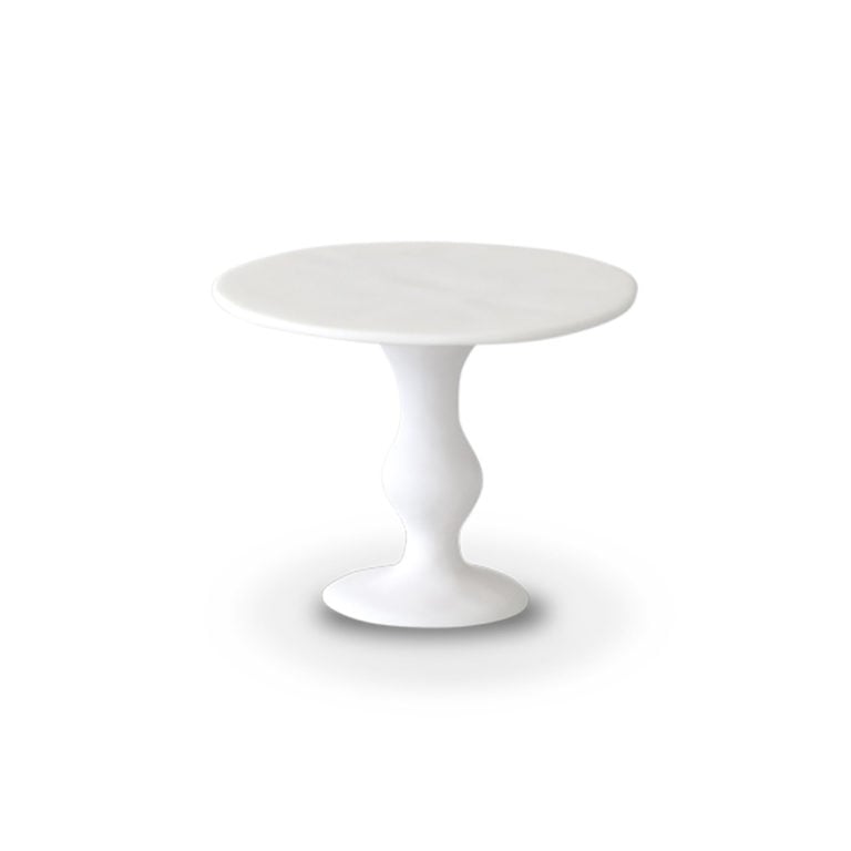 TF Design Small Pedestal Cake Stand White TF Design Small Pedestal Cake Stand White