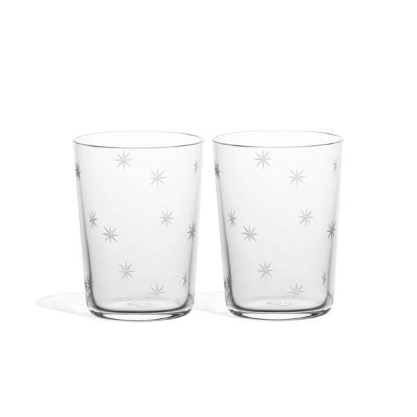 Richard Brendon The Cocktail Collection Star Cut Crystal Shot Glass – Set of 2