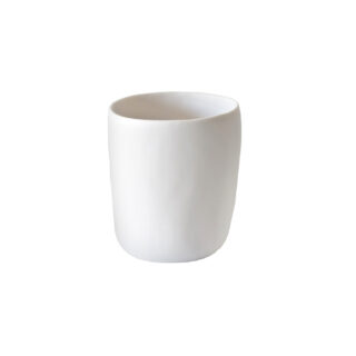 TF Design Round Bath Round Waste Basket White