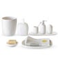 TF Design Round Bath Collection White
