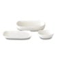TF Design Square Dishes White