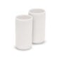 TF Design Modern Tall Cup White - Set of 2