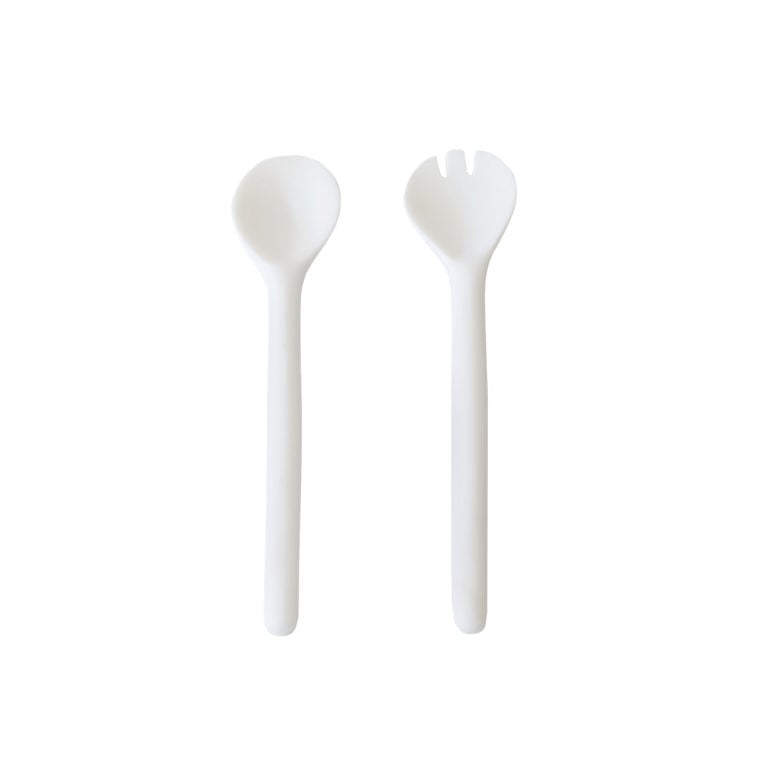 TF Design Large Salad Servers White TF Design Large Salad Servers White