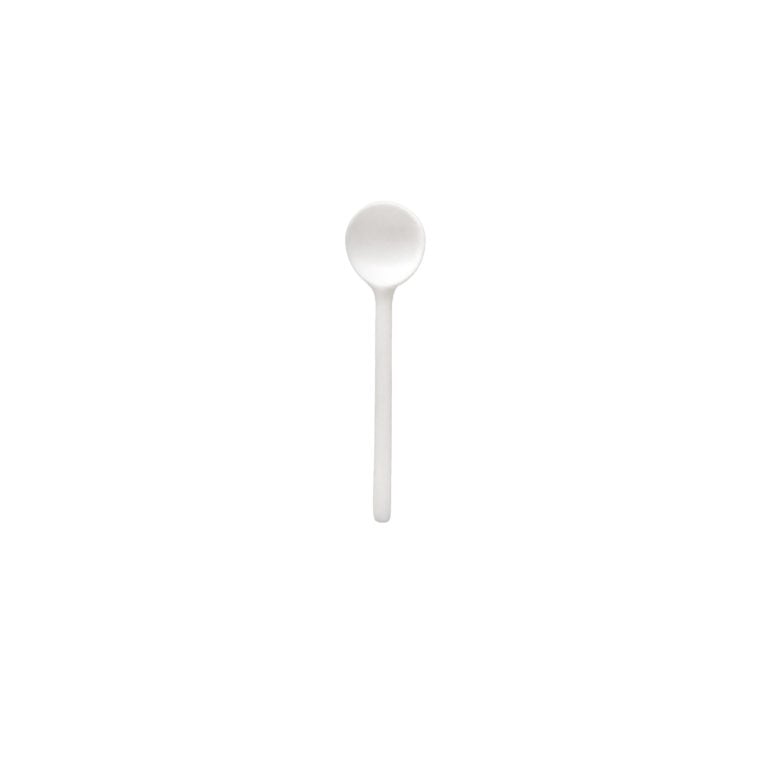 TF Design Small Olive Spoon White