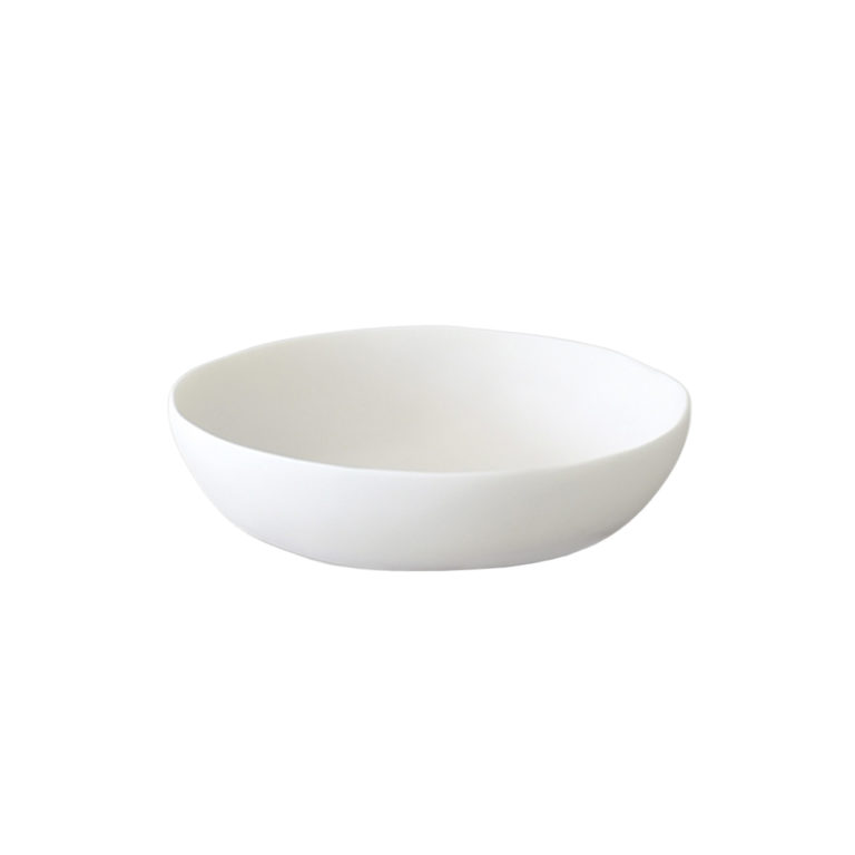 TF Design Large Wide Bowl White