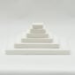 TF Design Paper Size Platters White