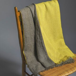 R+D.Lab Tubo Double Blanket Moro Brown/Ceylon Yellow