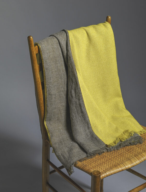 R+D.Lab Tubo Double Blanket Moro Brown/Ceylon Yellow R+D.Lab Tubo Double Blanket Moro Brown/Ceylon Yellow