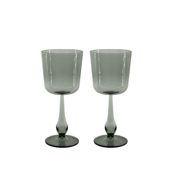 R+D.Lab Luisa Calice Fog Gray – Set Of 2 | Kneen & Co R+D.Lab Luisa Calice Fog Gray – Set Of 2 | Kneen & Co