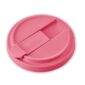 Dibbern Solid Color Coffee-To-Go Cup Pink Lid