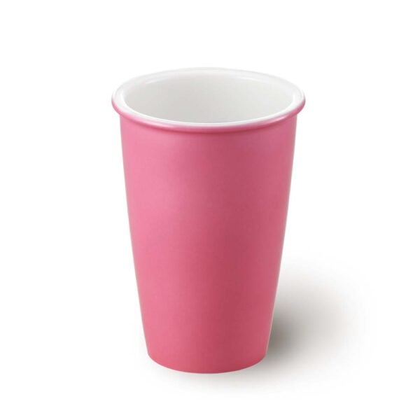 Dibbern Solid Color Coffee-To-Go Cup Pink Cup