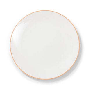 Dibbern Simplicity Orange Dinner Plate