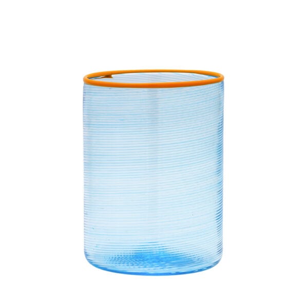 Giberto Fizzy Blue Wine Glass