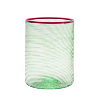 Giberto Fizzy Green Water Glass