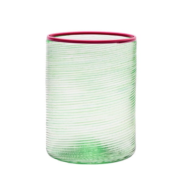 Giberto Fizzy Green Water Glass