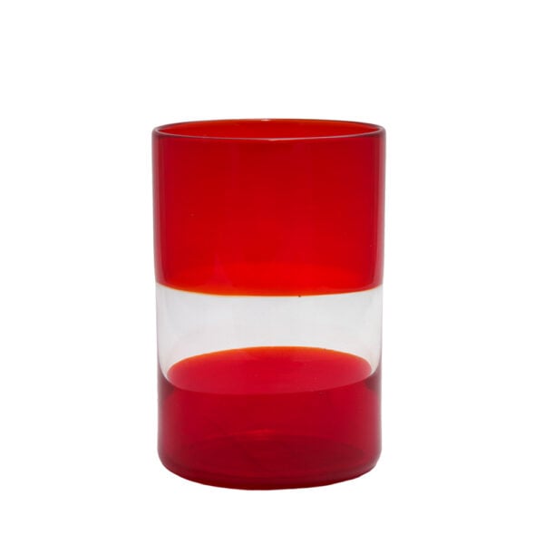 Giberto Gondola Glass Red Giberto Gondola Glass Red