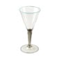 Giberto Tulipano Blue Rim Water Glass