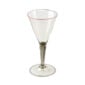 Giberto Tulipano Pink Rim Water Glass