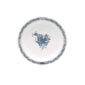 Herend Chinese Bouquet Turquoise Platinum Tea Cup and Saucer