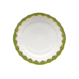 Herend Fish Scale Evergreen Salad Plate