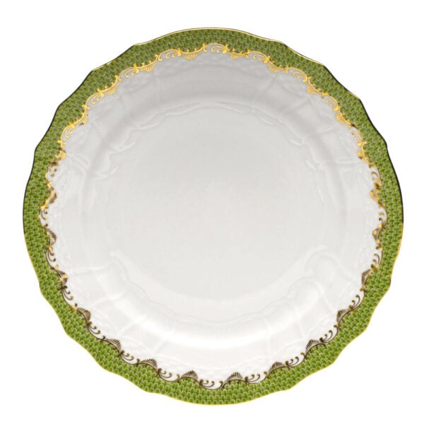 Herend Fish Scale Evergreen Service Plate Herend Fish Scale Evergreen Service Plate