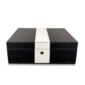 Giobagnara Platinum Bicolor Jewelry Box in Black and White