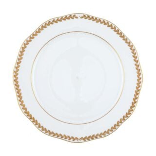Herend Golden Laurel Charger Plate | Kneen & Co
