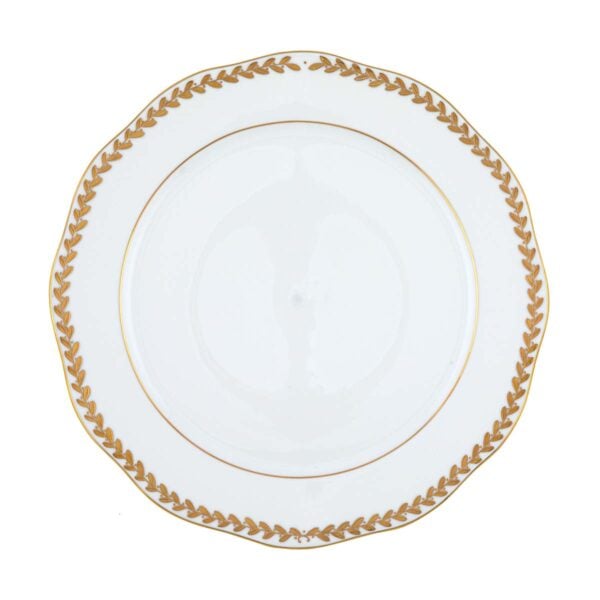 HEREND-GoldenLauren-Charger-OFLGPR20158-0-00 CHARGER-1200x1200-100KB Herend Golden Laurel Charger Plate | Kneen & Co