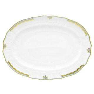 Herend Princess Victoria Light Blue Platter