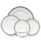 Herend Chinese Bouquet Garland Green Dinnerware