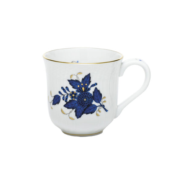 Herend Chinese Bouquet Black Sapphire Mug Herend Chinese Bouquet Black Sapphire Mug