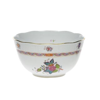 Herend Chinese Bouquet Multicolor Round Bowl