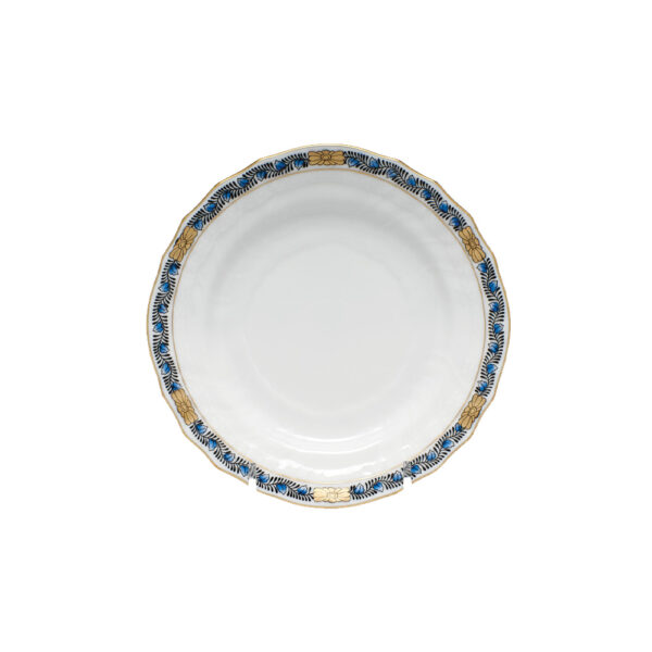 Herend Chinese Bouquet Garland Black Sapphire Bread and Butter Plate Herend Chinese Bouquet Garland Black Sapphire Bread and Butter Plate