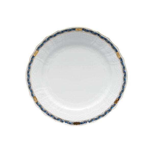 Herend Chinese Bouquet Garland Black Sapphire Salad Plate Herend Chinese Bouquet Garland Black Sapphire Salad Plate