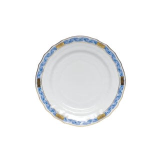 Herend Chinese Bouquet Garland Blue Bread and Butter Plate