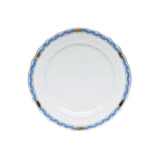 Herend Chinese Bouquet Garland Blue Salad Plate