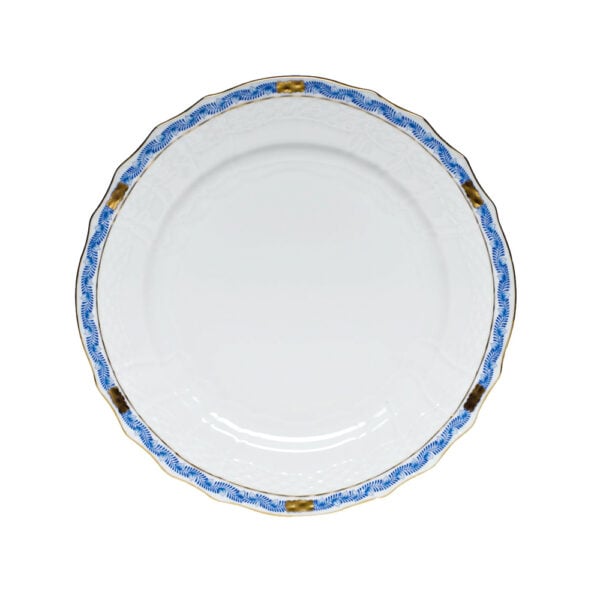 Herend Chinese Bouquet Garland Blue Dessert Plate Herend Chinese Bouquet Garland Blue Dessert Plate