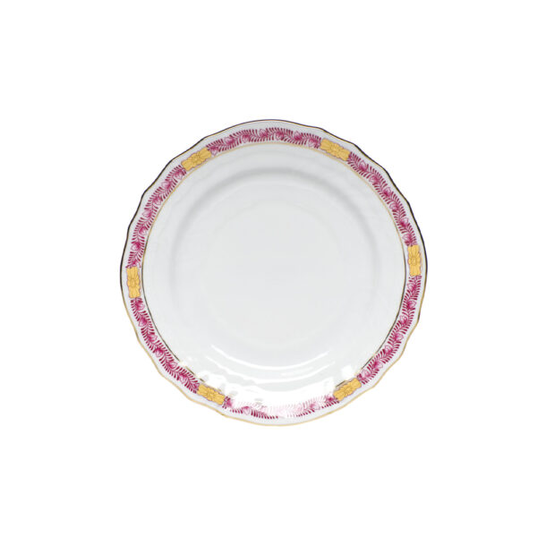 Herend Chinese Bouquet Garland Pink Bread and Butter Plate Herend Chinese Bouquet Garland Pink Bread and Butter Plate