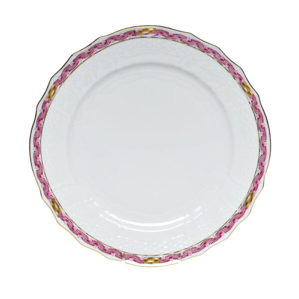Herend Chinese Bouquet Garland Pink Dinner Plate Herend Chinese Bouquet Garland Pink Dinner Plate