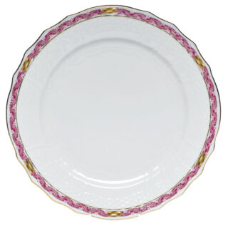 Herend Chinese Bouquet Garland Pink Service Plate