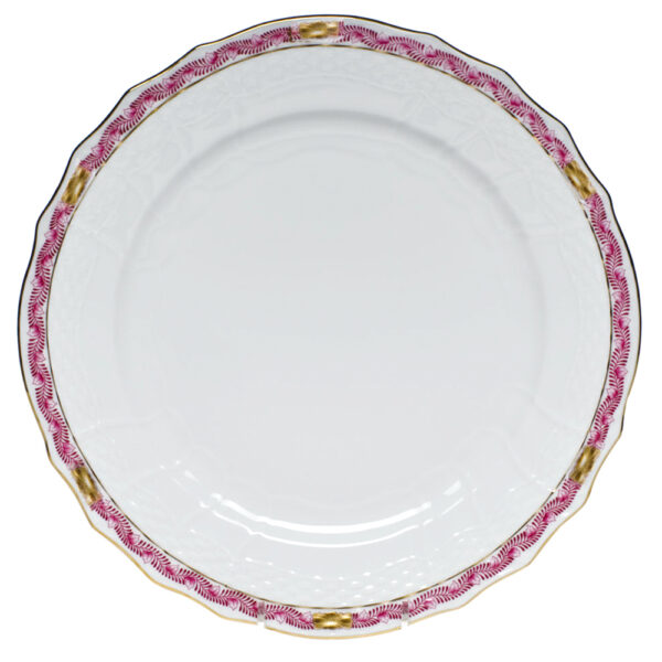 Herend Chinese Bouquet Garland Pink Service Plate