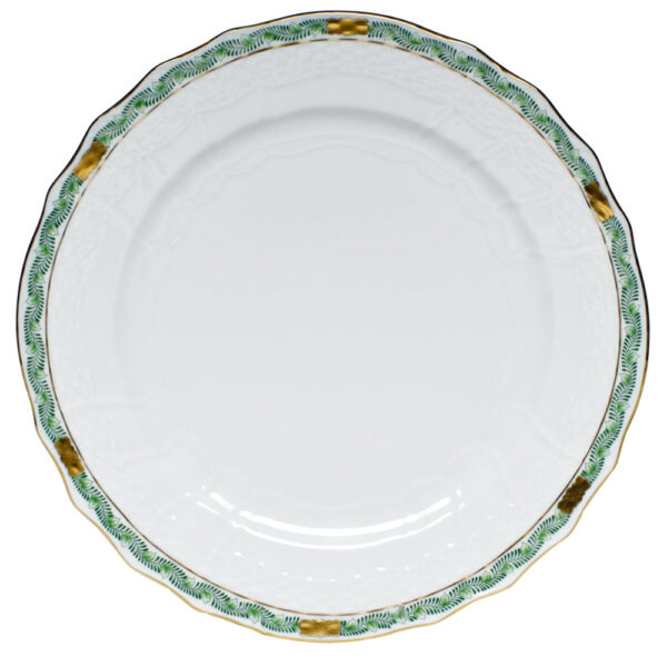 Herend Chinese Bouquet Garland Green Service Plate Herend Chinese Bouquet Garland Green Service Plate