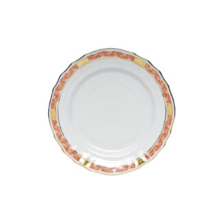 Herend Chinese Bouquet Garland Rust Bread and Butter Plate