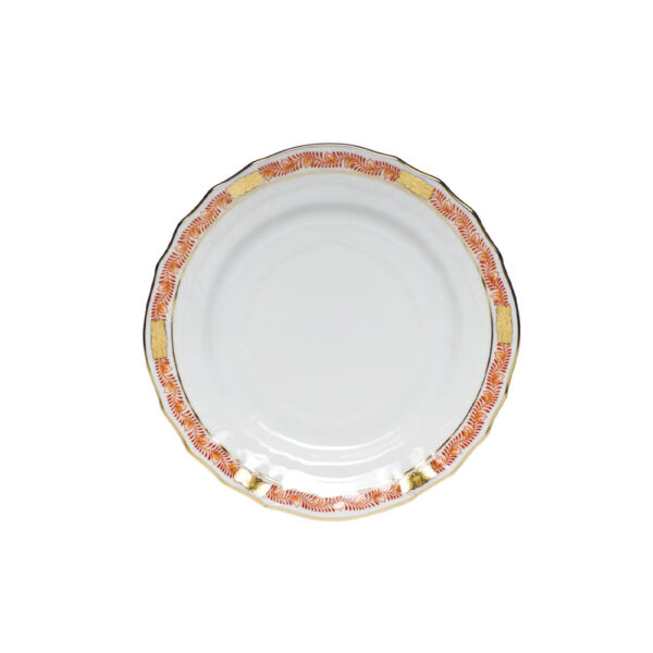Herend Chinese Bouquet Garland Rust Bread and Butter Plate