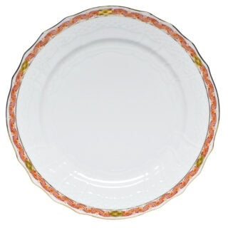 Herend Chinese Bouquet Garland Rust Service Plate