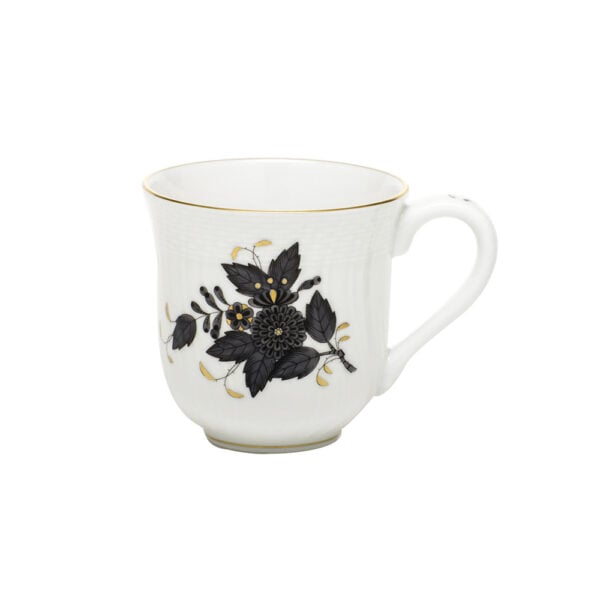 Herend Chinese Bouquet Black Mug Herend Chinese Bouquet Black Mug