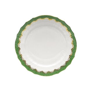Herend Fish Scale Jade Salad Plate