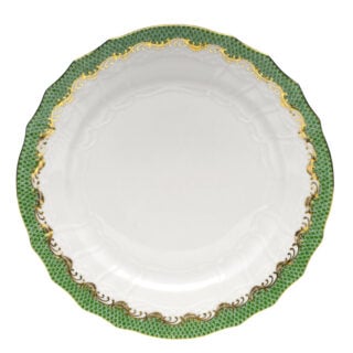 Herend Fish Scale Jade Service Plate