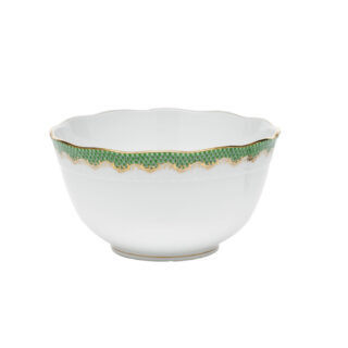 Herend Fish Scale Jade Round Bowl