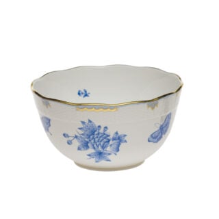 Herend Fortuna Blue Round Bowl